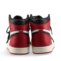 Nike Air Jordan ハイカットスニーカー ブラック/レッド 27cm ナイキ AIR JORDAN 1 RETRO HIGH OG 25SS レザー ハイカット