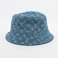 LOUIS VUITTON バケットハット・モノグラム　  中古良好　※説明必読 ルイヴィトン バケットハット・モノグラム エッセンシャル