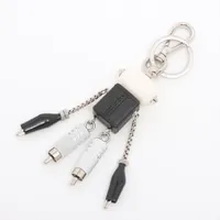 新品未使用　プラダ　ロボットチャーム PRADA プラダ ロボット サフィアーノ チャーム キーホルダー