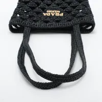 Hoaw. ラフィアショルダーバッグ ブラック Hoaw.】ラフィアショルダーバッグ | Whim Gazette(ウィム