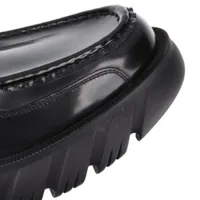 グッチ ホースビット レザー ローファー 10.5 メンズ ブラック