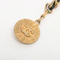 シャネル　チェーン　ベルト　ゴールド　ライオン　ロングネックレス　刻印なし シャネル チェーン ベルト ゴールド ライオン ロングネックレス
