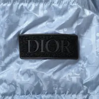 Dior Oblique Nylon Down jacket 48 Men's Blue 293C436A4462 | eBay