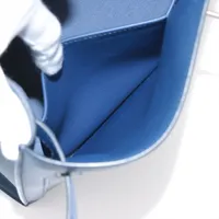エルメス ケリー32 トワルアッシュベルリンヌ×スイフト ブルー