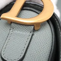 クリスチャンディオール サドルバッグ レザー 2WAYショルダー