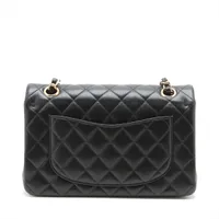 CHANEL マトラッセ ラムスキン 23cm イエロー ゴールド金具 CHANEL シャネル マトラッセ23 Wフラップ Wチェーンショルダー