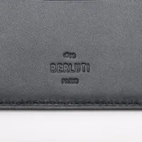 ベルルッティ マネークリップ カリグラフィ ブラック ベルルッティ カリグラフィ レザー マネークリップ ブラック A3570176
