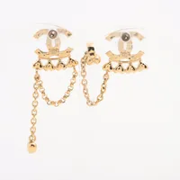 new_モテ女の耳元_ハート_CHANEL_ピアス_パール_ゴールド ココマーク ハート ピアス[AB7011 B06560 NF085] Cocomark Heart