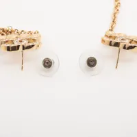 【CHANEL】 ココマーク ハート B23P ピアス ラインストーン CHANEL シャネル ココマーク ハート ラインストーンピアス C23S