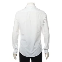 エルメス 19AW コットン シャツ 37 メンズ ホワイト 92-5607 セリエ