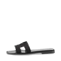 エルメス　レザーサンダル　オラン　エトゥープ　37 サンダル オラン エトゥープ ベージュ 37[H202272Z] Sandals