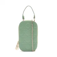 Dior - DIOR ディオール dior フォンホルダー グリーン 新品 Christian Dior ディオール LADY DIOR フォンホルダー