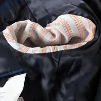 極美品 HERMES ダークブルー ブレザー テーラードエクスリブリス 正規品 極美品 HERMES ダークブルー ブレザー テーラードエクスリブリス