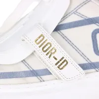 新品未使用DIOR-ID スニーカー 37 Dior ID Christian Dior スニーカー ホワイト ブルー 37 - メルカリ