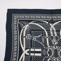 【大人の可愛さ】◆HERMES◆ クラウディア ジグザグバンダナ HERMES エルメス カレ55 Sangles en Zigzag bandana ジグザグの