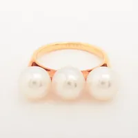 タサキ バランスプラス パール ピアス 750(YG) 総5.5g 約6.0mm E3842