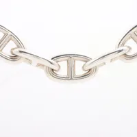 エルメス シェーヌダンクルTGM ネックレス 24コマ 925 177.8g