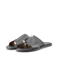 エルメス イズミール　サンダル　41 26.5センチ　ブラック メンズサンダル 《イズミール》 | Hermès - エルメス-公式サイト