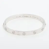 カルティエ ラブ ブレスレット Au750 サイズ15 カルティエ ラブブレスレット 750YG｜郡山のまじめな買取専門店