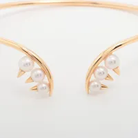 タサキ デインジャー プラス パール ブレスレット 750(YG) 6.5g