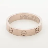 カルティエ ミニラブ 1P ダイヤ リング 750(PG) 4.0g 44