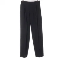 ロエベ ウール スラックス 42 メンズ ブラック Q825331X01