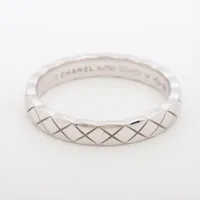 CHANEL シャネル ココクラッシュ ダイヤモンド 5P リング Pt950