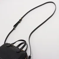グッチ GG スーパーミニ レザー 2WAYハンドバッグ ブラック 790130 