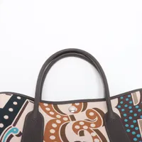 エルメス ガーデンパーティ36 PM トワルアッシュ マルチカラー