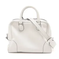 ロエベ アマゾナ75 アナグラム レザー 2way バッグ LOEWE ロエベ アナグラム アマソナ75 ハンドバッグ 2WAY