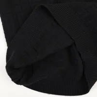 エルメス 22AW ウール ニット 34 レディース ブラック 27-7703 H