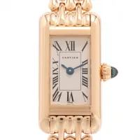 Cartier タンクアロンジェ　YG コメ兵｜カルティエ タンクアロンジェ YG/3D WB3001C8 YG