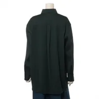 ジルサンダー ウール シャツ 32 レディース グリーン JSPR601905