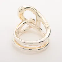 エルメス シェーヌダンクル パンク リング 57 925 12.7g シルバー