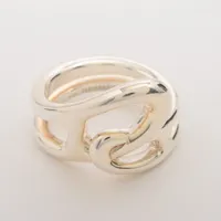 エルメス シェーヌダンクル パンク リング 57 925 12.7g