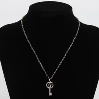 美品✨　グッチ　ネックレス　アラベスク　キー　ダブルG 燻　シルバー　925 GUCCI グッチ ダブルGキー アラベスク ネックレス ag925
