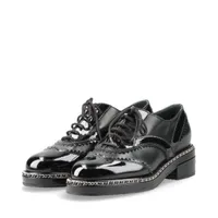 yastakada58　美品♡シャネル チェーン レザーシューズ 37 CHANEL - シャネル レディース スニーカー 靴 チェーン レザー