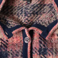 シャネル P72 シルク×ウール×カシミヤ カーディガン 38 レディース