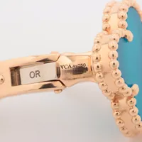 ヴァンクリーフ&アーペル ヴィンテージアルハンブラ ブルーアゲート