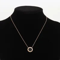 【出会えた一点物】Tiffany & Co Tダイヤオニキスネックレス ティファニー T ダイヤモンド＆ブラックオニキス サークル