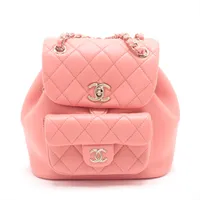 きなこもちシャネル　マトラッセ ラムスキン　チェーン　バックパック CHANEL - シャネル CHANEL マトラッセ チェーン バックパック