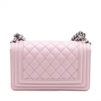 CHANEL シャネル ショルダーバッグ スモール ホーボー ピンク ホーボー ピンク系 CHANEL(シャネル) バッグ・カバン(レディース