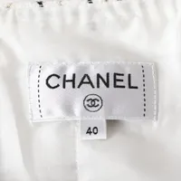 CHANEL ホワイト ボタン付きスカート 38 楽天市場】シャネル CHANEL スカート 衣料品 ボトムス シルク