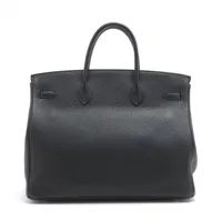 エルメス バーキン40 トゴ ブラック シルバー金具 D:2019年