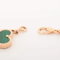 ヴァンクリーフ&アーペル ヴィンテージアルハンブラ 5P マラカイトブレスレット ヴァンクリーフ&アーペル ヴィンテージアルハンブラ 5P