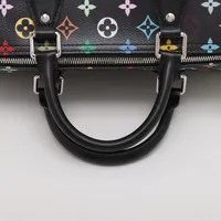 ルイヴィトン スピーディ 30 マルチカラー 黒　　　　村上隆 バッグ LOUIS VUITTON ルイヴィトン 村上隆 LV × TM ナノ スピーディ