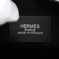 HERMES スエード　シルバー金具手袋　表記サイズL ブラック glove-2.jpg