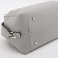 トッズ ダルセナ スモール レザー 2WAYハンドバッグ グレー