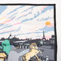 エルメス カレ70 Minuit au Faubourgミッドナイトフォーブル