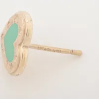 ティファニー ラブ ティファニー ブルー ハート ピアス(両耳用